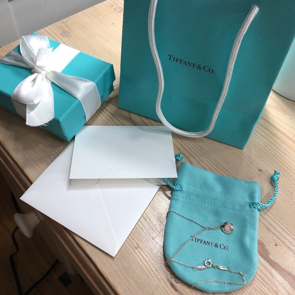 Tiffany & Co. Elsa Peretti 2 carat faceted sterling silver pendant-GIFT READY!